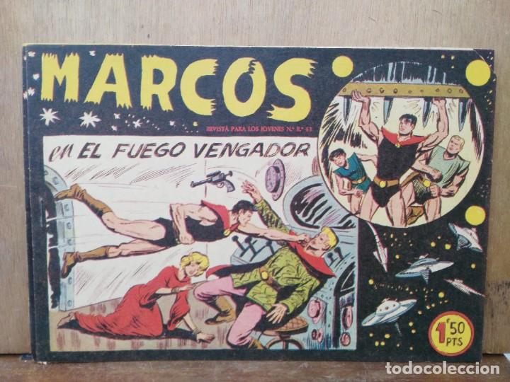 Tebeos: Marcos - n&ordm; 17 - Ed. Maga 1958 (Original) - Foto 1