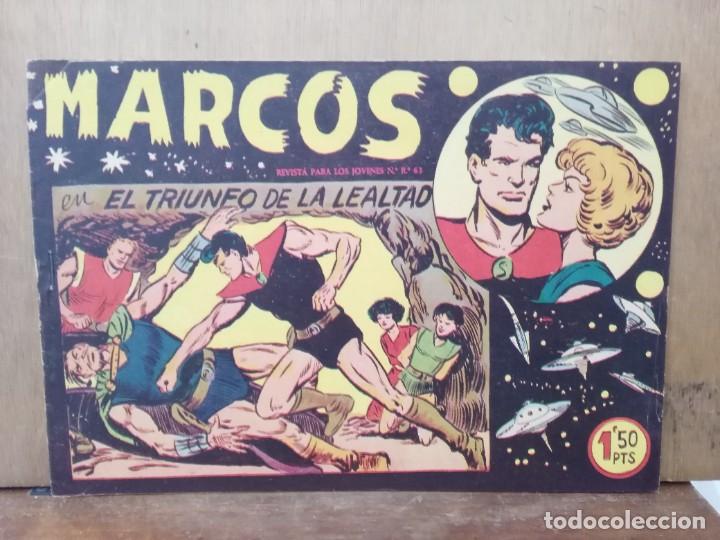 Tebeos: Marcos - n&ordm; 22 - Ed. Maga 1958 (Original) - Foto 1