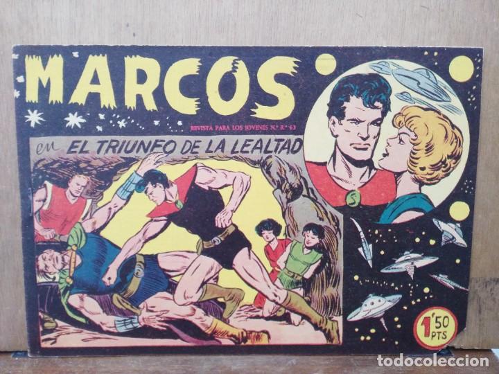 Tebeos: Marcos - n&ordm; 22 - Ed. Maga 1958 (Original) - Foto 1
