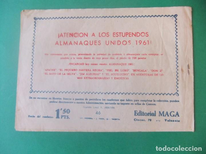 Tebeos: EL AGUILUCHO N&ordm; 46 EDITORIAL MAGA - Foto 2