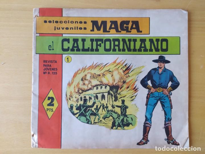 Tebeos: LOTE 3 COMICS, EL CALIFORNIANO, A&Ntilde;OS 60 - Foto 5