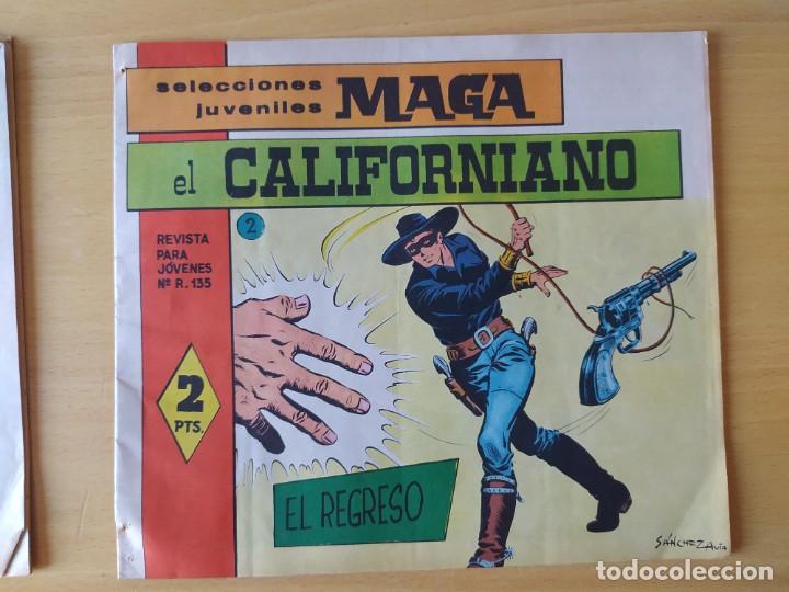 Tebeos: LOTE 3 COMICS, EL CALIFORNIANO, A&Ntilde;OS 60 - Foto 6