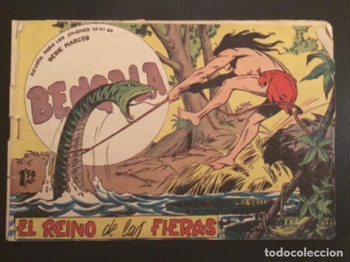 COMIC EDITORIAL MAGA ORIGINAL BENGALA EL REINO DE LAS FIERAS 54 (Tebeos y Comics - Maga - Bengala)