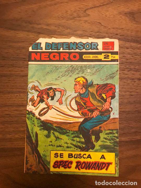 Tebeos: EL DEFENSOR NEGRO N&ordm; 46 , ORIGINAL, EDITORIAL MAGA - Foto 1