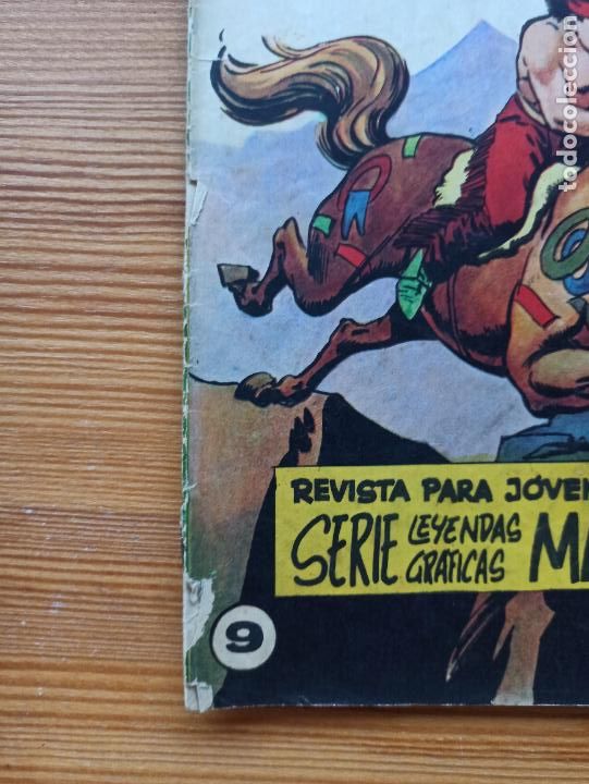 Tebeos: FLECHA ROJA N&ordm; 9 - ORIGINAL - MAGA (W1) - Foto 2