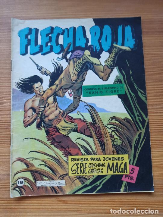Giornalini: FLECHA ROJA Nº 18 - ORIGINAL - MAGA (W1)