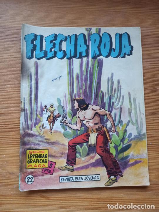 Giornalini: FLECHA ROJA Nº 22 - ORIGINAL - MAGA (W1)