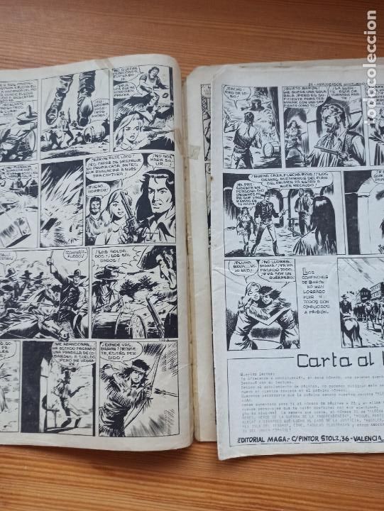 Tebeos: FLECHA ROJA N&ordm; 24 - ORIGINAL - MAGA (W1) - Foto 2