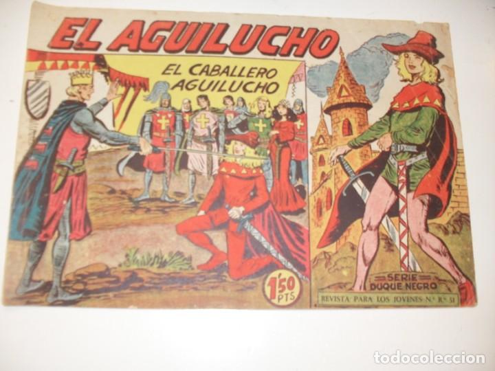 Giornalini: el aguilucho 50.(de 68).edicionesmaga,año 1959.dibuja m gago.original apaisado.
