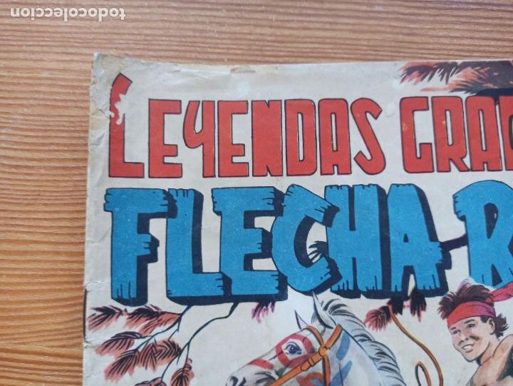 Tebeos: FLECHA ROJA N&ordm; 27 - ORIGINAL - MAGA (K2) - Foto 2