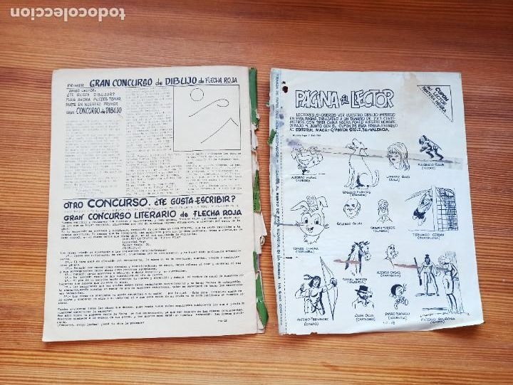 Tebeos: FLECHA ROJA N&ordm; 28 - ORIGINAL - MAGA (K2) - Foto 2