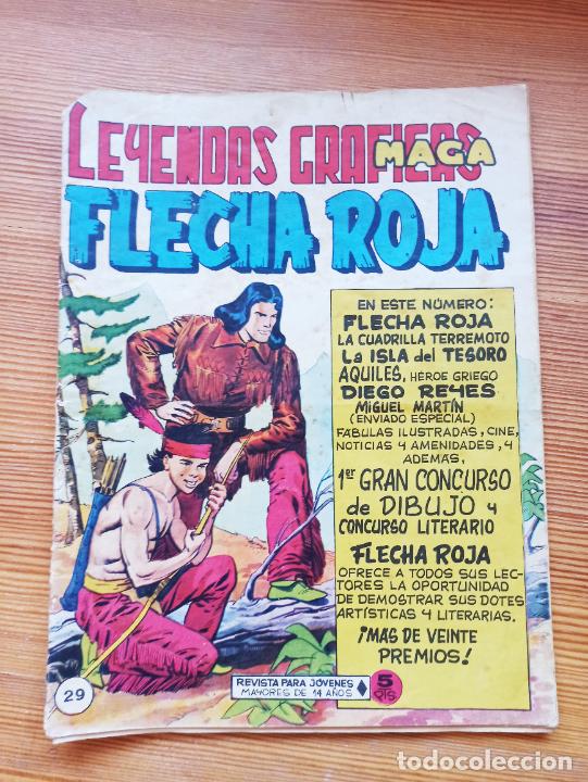 Tebeos: FLECHA ROJA N&ordm; 29 - ORIGINAL - MAGA (K2) - Foto 1