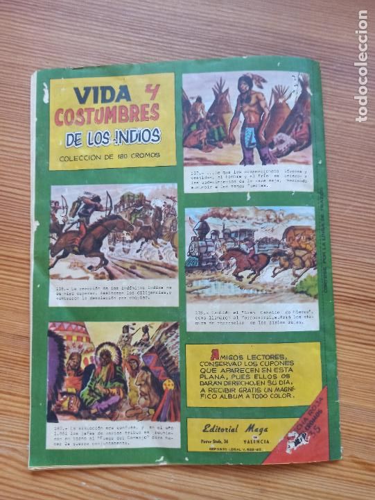 Tebeos: FLECHA ROJA N&ordm; 35 - ORIGINAL - MAGA (K2) - Foto 2