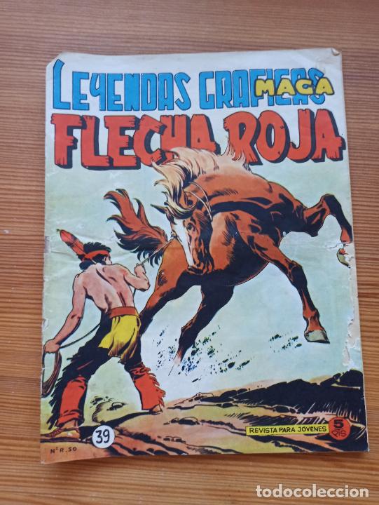 Tebeos: FLECHA ROJA N&ordm; 39 - ORIGINAL - MAGA (K2) - Foto 1