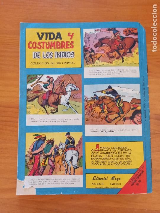 Tebeos: FLECHA ROJA N&ordm; 44 - ORIGINAL - MAGA (IT) - Foto 2