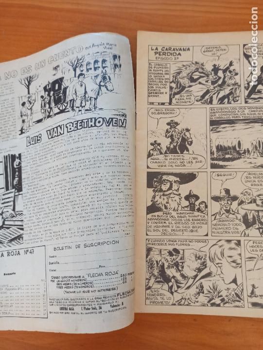 Tebeos: FLECHA ROJA N&ordm; 48 - ORIGINAL - MAGA (IT) - Foto 2