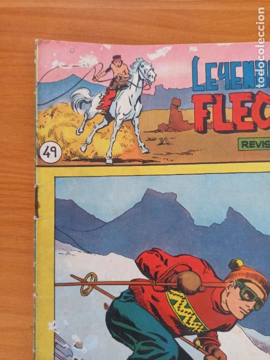 Tebeos: FLECHA ROJA N&ordm; 49 - ORIGINAL - MAGA (IT) - Foto 3