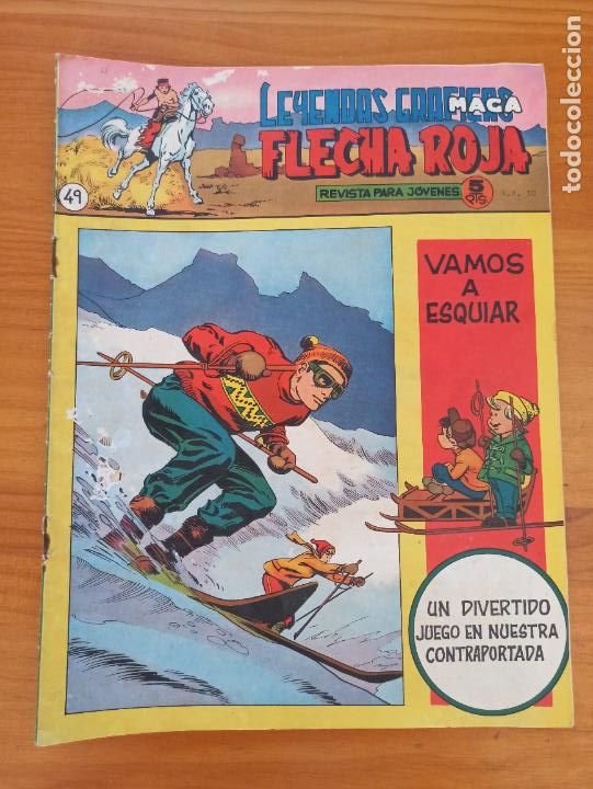 Tebeos: FLECHA ROJA N&ordm; 49 - ORIGINAL - MAGA (IT) - Foto 1