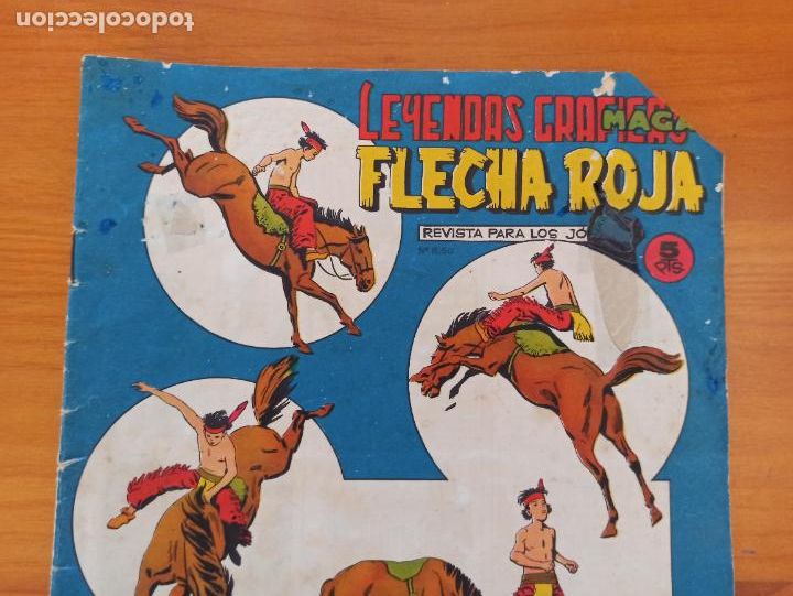 Tebeos: FLECHA ROJA N&ordm; 50 - ORIGINAL - MAGA (IT) - Foto 2