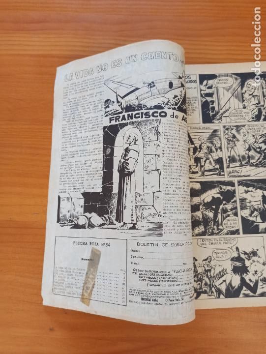 Tebeos: FLECHA ROJA N&ordm; 54 - ORIGINAL - MAGA (IT) - Foto 2