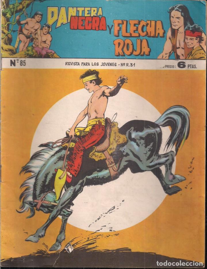 Tebeos: PANTERA NEGRA Y FLECHA ROJA REVISTA N&ordm; 85 - Foto 1