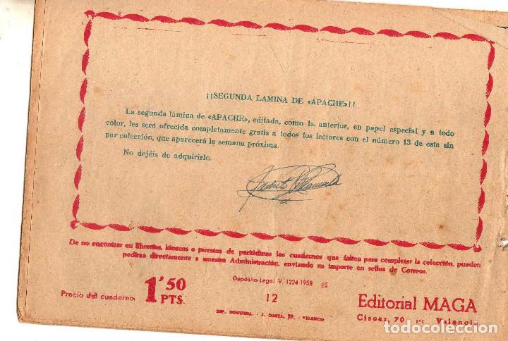 Tebeos: APACHE N&ordm; 12 ORIGINAL - Foto 2