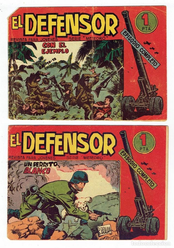 Tebeos: EL DEFENSOR - N&Uacute;MEROS 6 Y 9 - MAGA 1962 - Foto 1