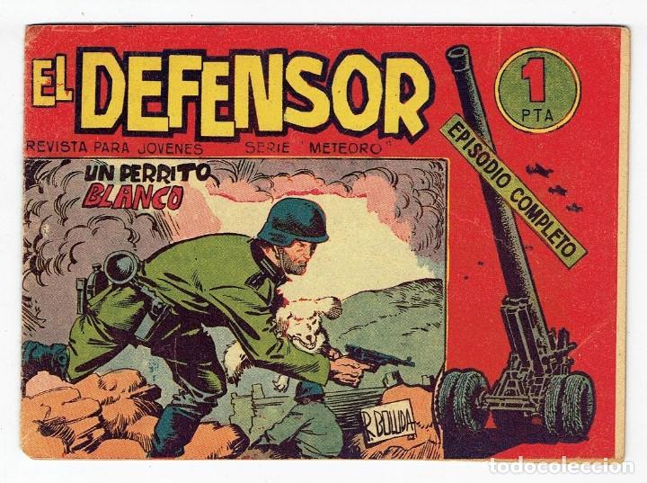 Tebeos: EL DEFENSOR - N&Uacute;MEROS 6 Y 9 - MAGA 1962 - Foto 2