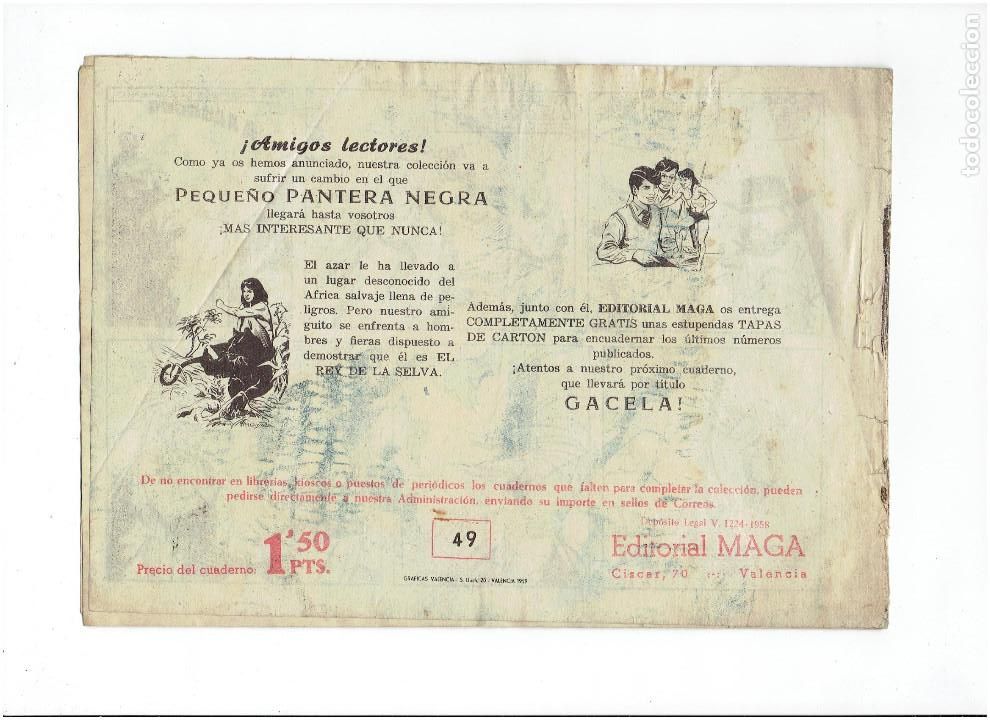 Tebeos: *APACHE * n&ordm; 35 y 49 * Editorial MAGA * ORIGINAL DE 1958.* - Foto 5