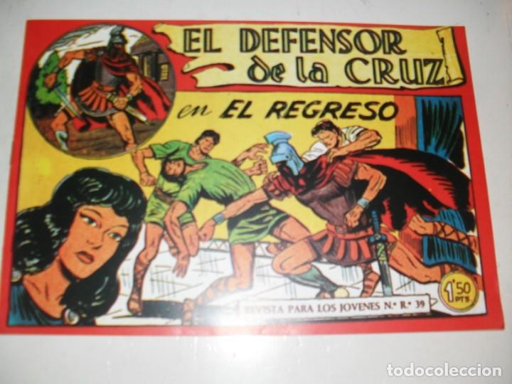 Tebeos: FACSIMIL el defensor de la cruz 54.(de 54).ediciones maga,a&ntilde;o 1956.impecable. - Foto 1