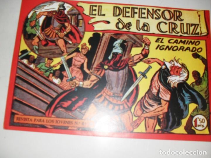 Tebeos: FACSIMIL el defensor de la cruz 53.(de 54).ediciones maga,a&ntilde;o 1956.impecable. - Foto 1