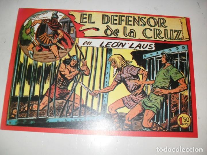 Tebeos: FACSIMIL el defensor de la cruz 51.(de 54).ediciones maga,a&ntilde;o 1956.impecable. - Foto 1