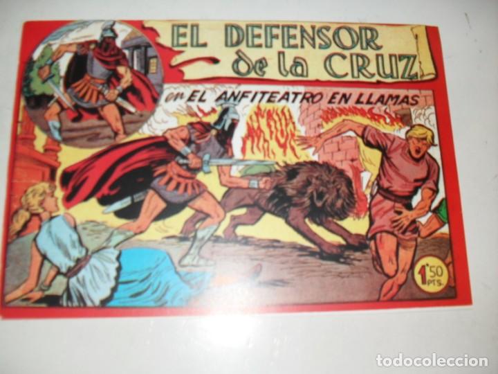 Tebeos: FACSIMIL el defensor de la cruz 47.(de 54).ediciones maga,a&ntilde;o 1956.impecable. - Foto 1