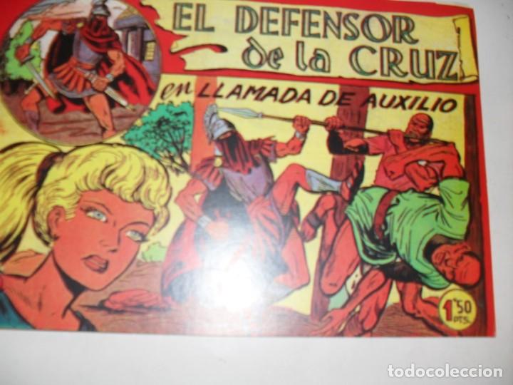 Tebeos: FACSIMIL el defensor de la cruz 45.(de 54).ediciones maga,a&ntilde;o 1956.impecable. - Foto 1