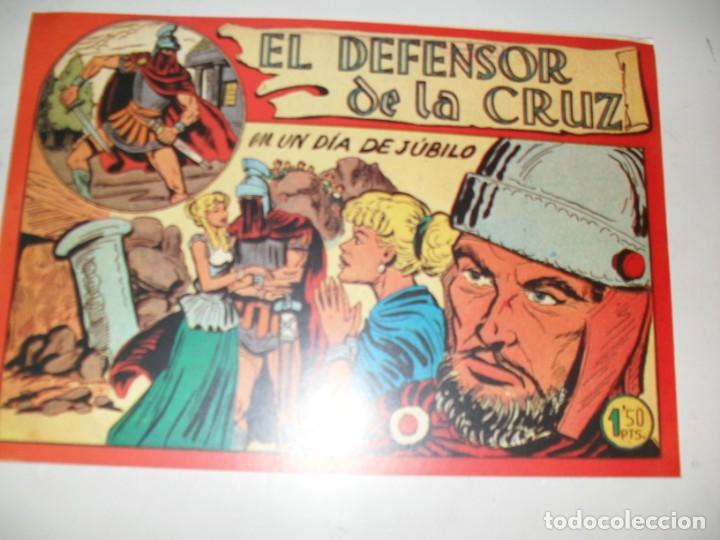 Tebeos: FACSIMIL el defensor de la cruz 44.(de 54).ediciones maga,a&ntilde;o 1956.impecable. - Foto 1
