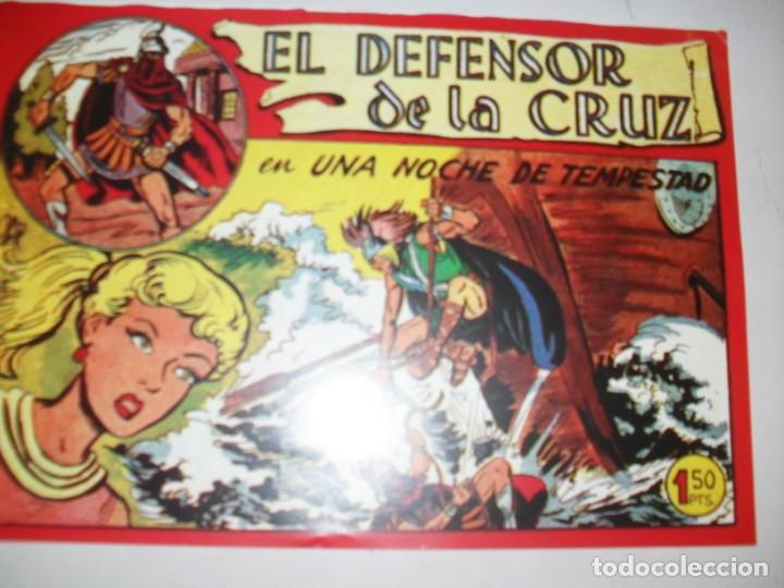 Tebeos: FACSIMIL el defensor de la cruz 39.(de 54).ediciones maga,a&ntilde;o 1956.impecable. - Foto 1