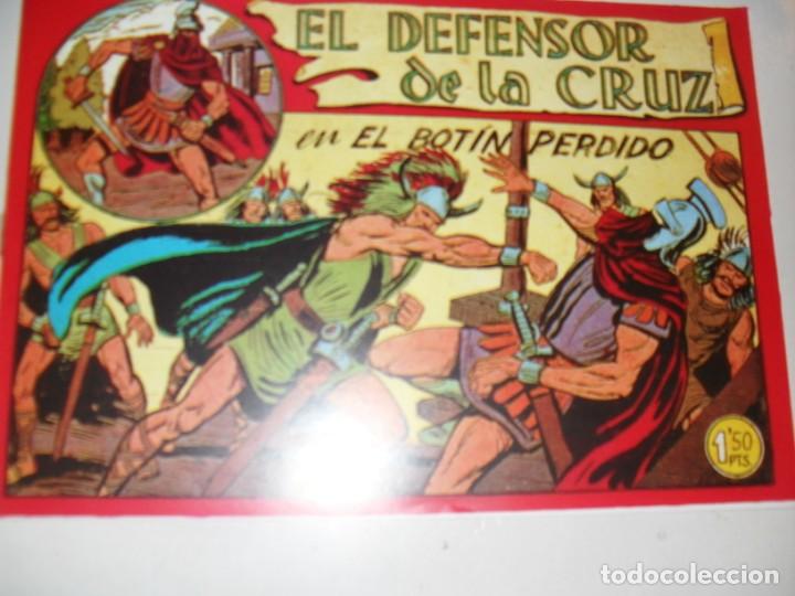 Tebeos: FACSIMIL el defensor de la cruz 38.(de 54).ediciones maga,a&ntilde;o 1956.impecable. - Foto 1