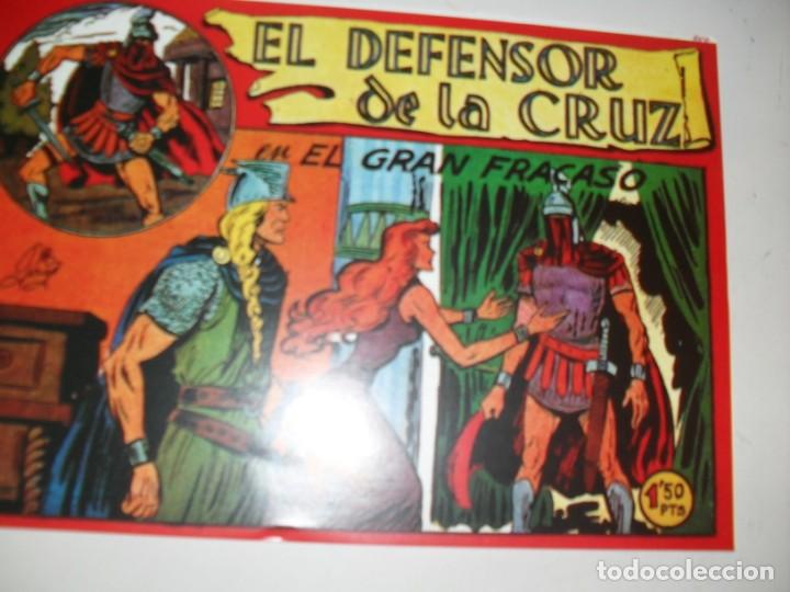 Tebeos: FACSIMIL el defensor de la cruz 34.(de 54).ediciones maga,a&ntilde;o 1956.impecable. - Foto 1