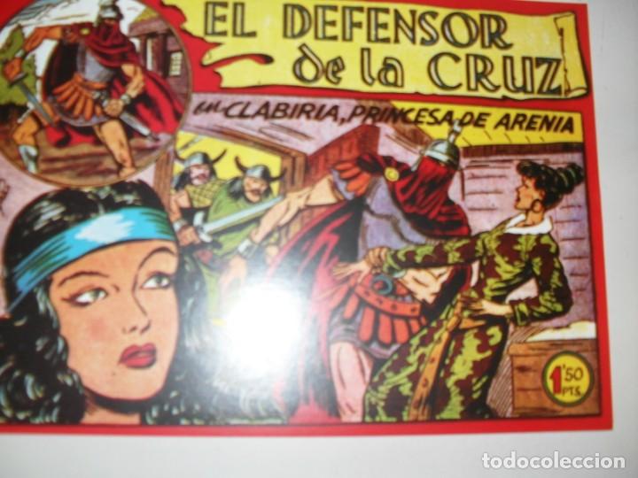 Tebeos: FACSIMIL el defensor de la cruz 33.(de 54).ediciones maga,a&ntilde;o 1956.impecable. - Foto 1