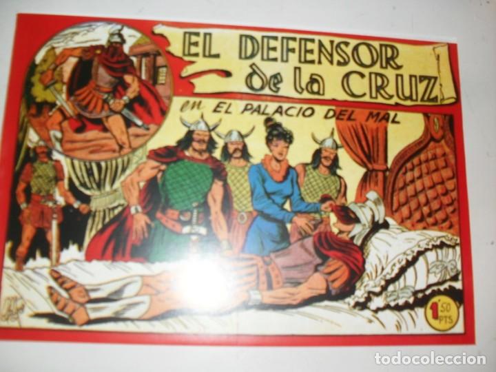 Tebeos: FACSIMIL el defensor de la cruz 30.(de 54).ediciones maga,a&ntilde;o 1956.impecable. - Foto 1