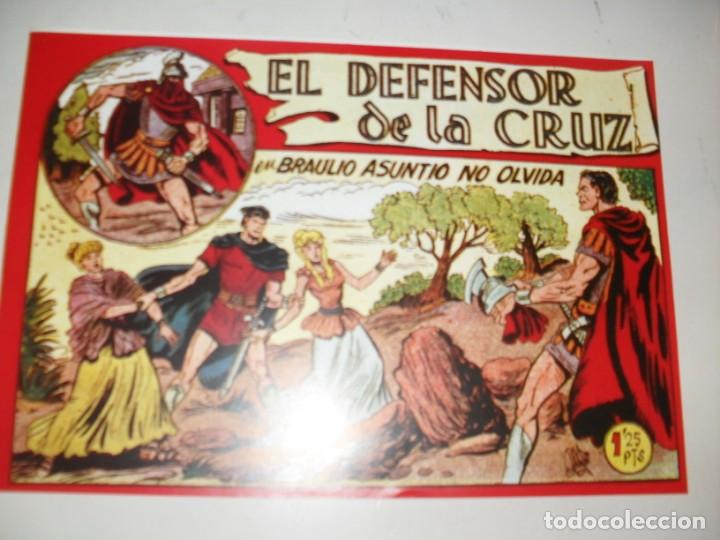 Tebeos: FACSIMIL el defensor de la cruz 29.(de 54).ediciones maga,a&ntilde;o 1956.impecable. - Foto 1