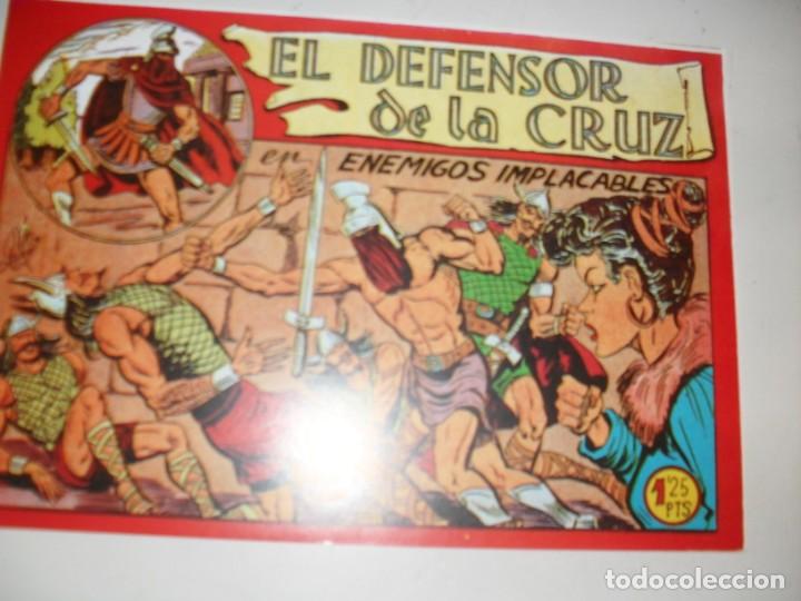 Tebeos: FACSIMIL el defensor de la cruz 28.(de 54).ediciones maga,a&ntilde;o 1956.impecable. - Foto 1