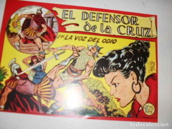 Tebeos: FACSIMIL el defensor de la cruz 27.(de 54).ediciones maga,a&ntilde;o 1956.impecable. - Foto 1