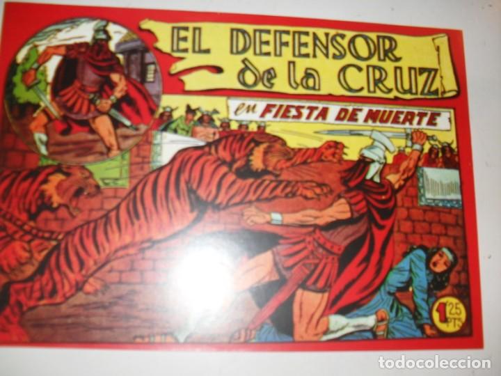 Tebeos: FACSIMIL el defensor de la cruz 26.(de 54).ediciones maga,a&ntilde;o 1956.impecable. - Foto 1