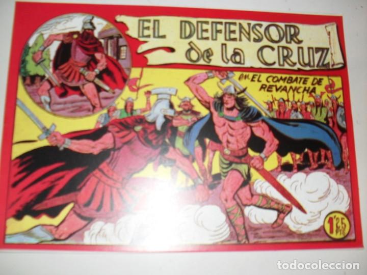 Tebeos: FACSIMIL el defensor de la cruz 23.(de 54).ediciones maga,a&ntilde;o 1956.impecable. - Foto 1