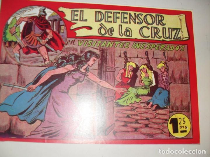 Tebeos: FACSIMIL el defensor de la cruz 22.(de 54).ediciones maga,a&ntilde;o 1956.impecable. - Foto 1