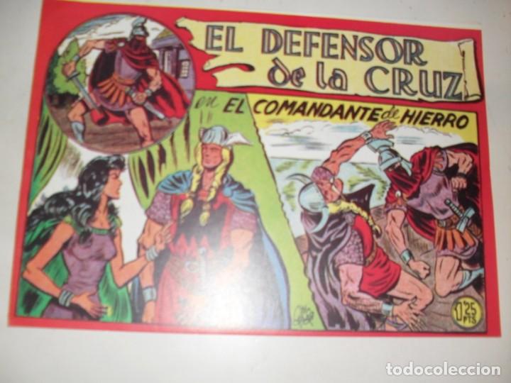 Tebeos: FACSIMIL el defensor de la cruz 20.(de 54).ediciones maga,a&ntilde;o 1956.impecable. - Foto 1