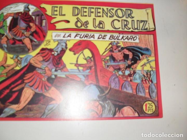 Tebeos: FACSIMIL el defensor de la cruz 19.(de 54).ediciones maga,a&ntilde;o 1956.impecable. - Foto 1