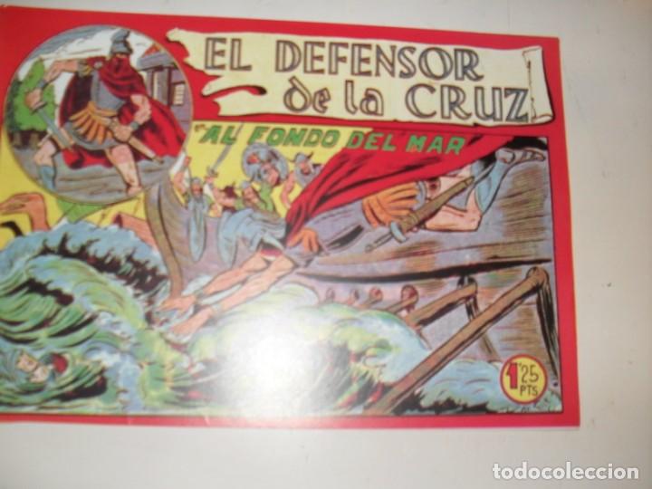 Tebeos: FACSIMIL el defensor de la cruz 18.(de 54).ediciones maga,a&ntilde;o 1956.impecable. - Foto 1