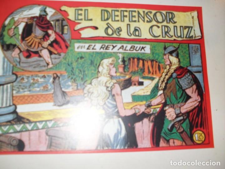 Tebeos: FACSIMIL el defensor de la cruz 15.(de 54).ediciones maga,a&ntilde;o 1956.impecable. - Foto 1